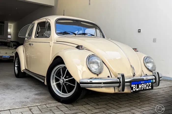 Fusca 1500 1971 Bege Claro