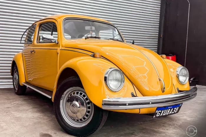 Fusca 1500 73 Amarelo Safari